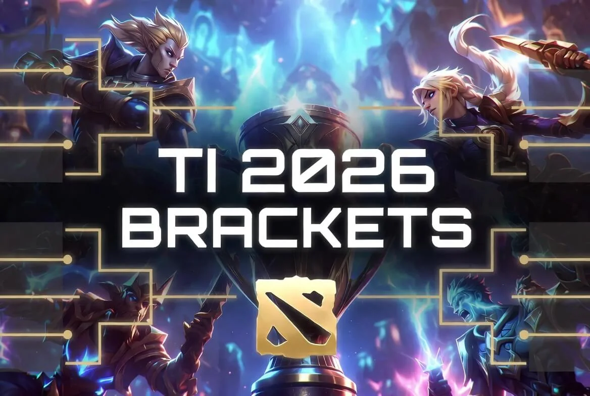TI 2026 bracket and standings tracker